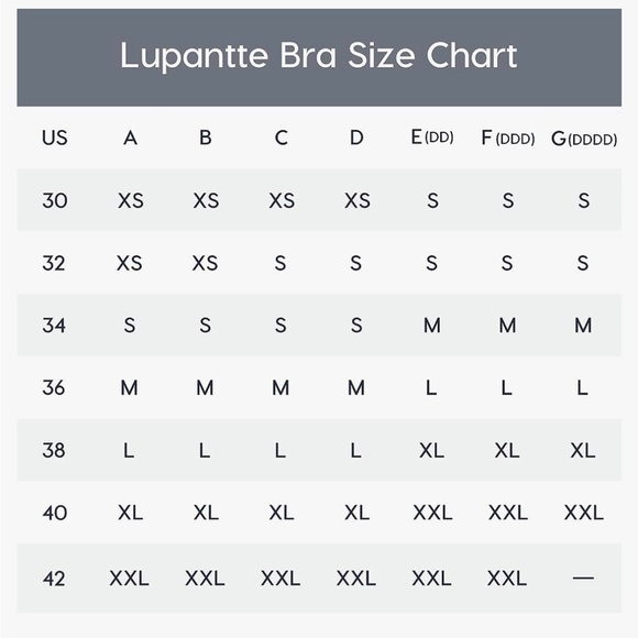 NWT Lupantte Hands Free Pumping Nursing Bra Size XXL Black - Picture 8 of 8